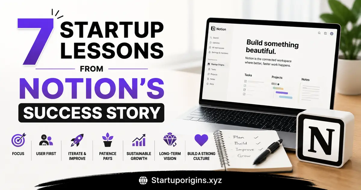 7 Startup Lessons From Notion's Success Story
