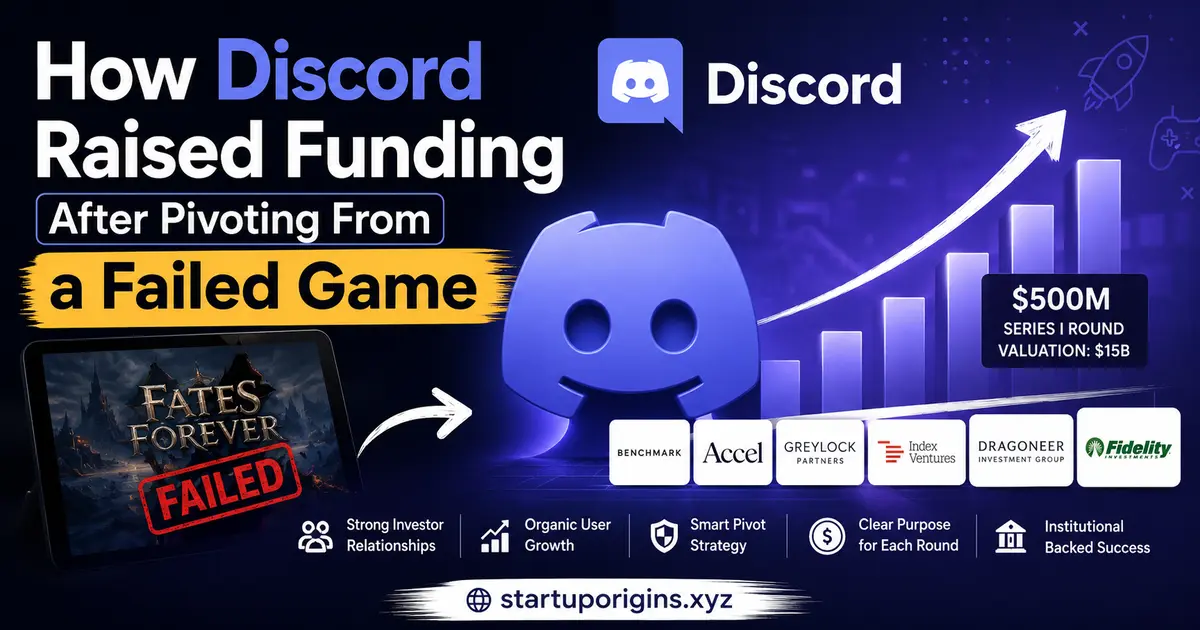 How Discord Raised Funding After Pivoting From a Failed Game