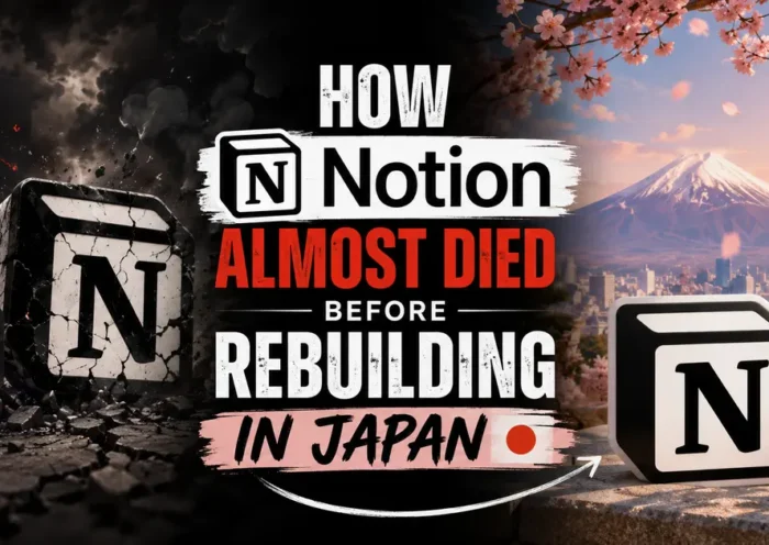 How Notion Almost Died Before Rebuilding in Japan