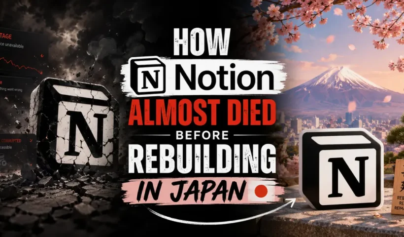 How Notion Almost Died Before Rebuilding in Japan