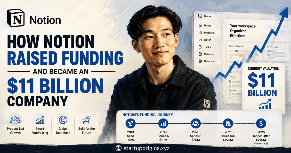 How Notion Raised Funding and Became an $11 Billion Company