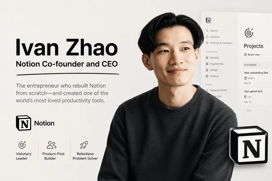 Ivan Zhao Notion co-founder and CEO