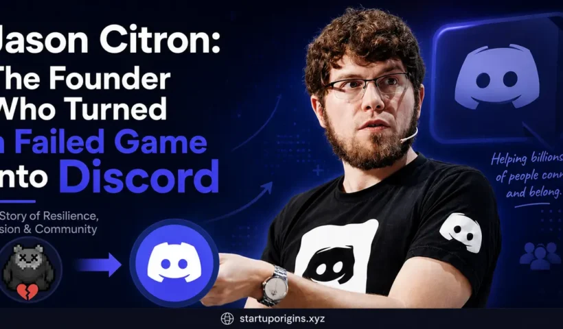 Jason Citron: The Founder Who Turned a Failed Game Into Discord