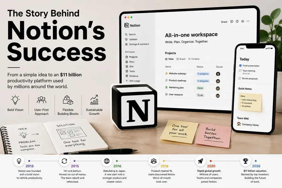 The Story Behind Notion's Success