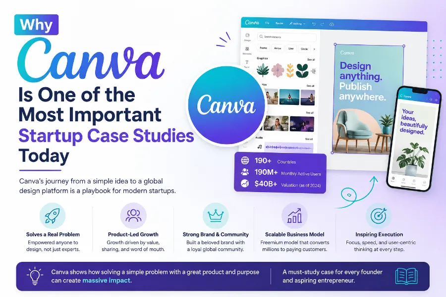 Why Canva Is One of the Most Important Startup Case Studies Today