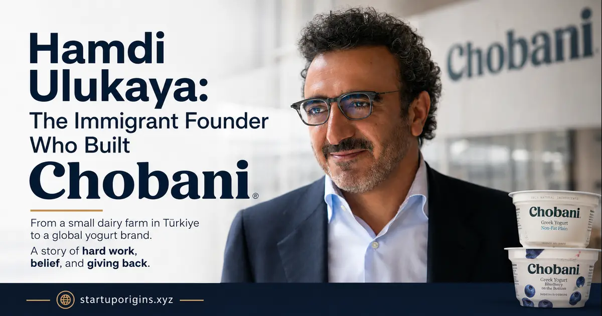 Hamdi Ulukaya: The Immigrant Founder Who Built Chobani 1 Hamdi Ulukaya: The Immigrant Founder Who Built Chobani