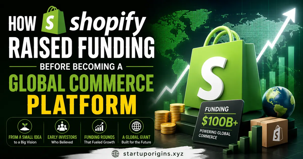 How Shopify Raised Funding Before Becoming a Global Commerce Platform