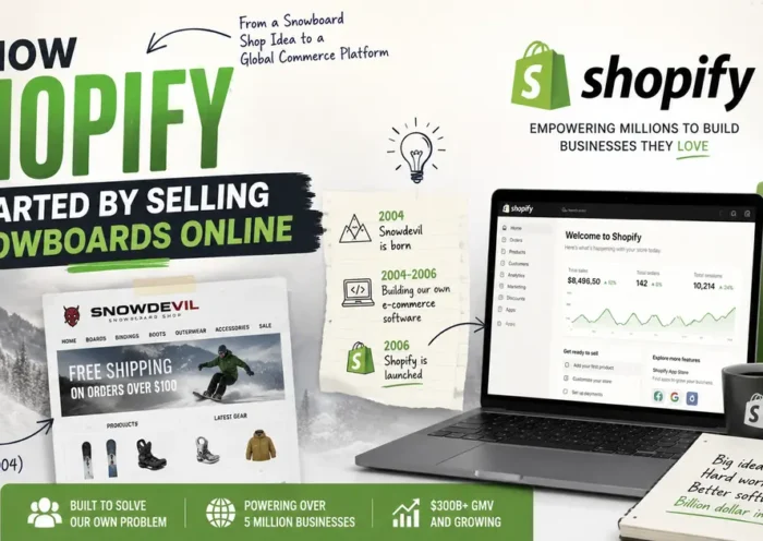 How Shopify Started by Selling Snowboards Online