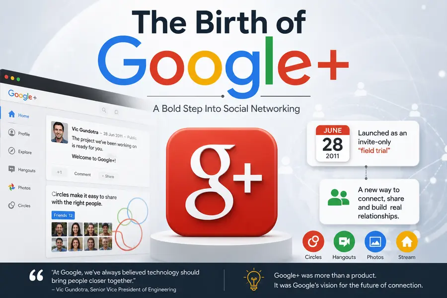 The Birth of Google+
