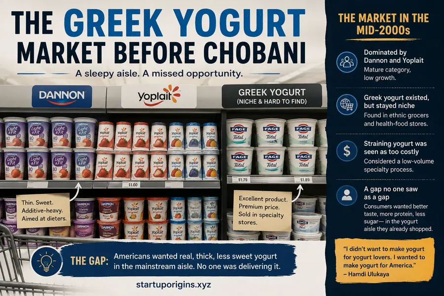 How Chobani Grew Without Big Advertising Budgets 2 The Greek Yogurt Market Before Chobani