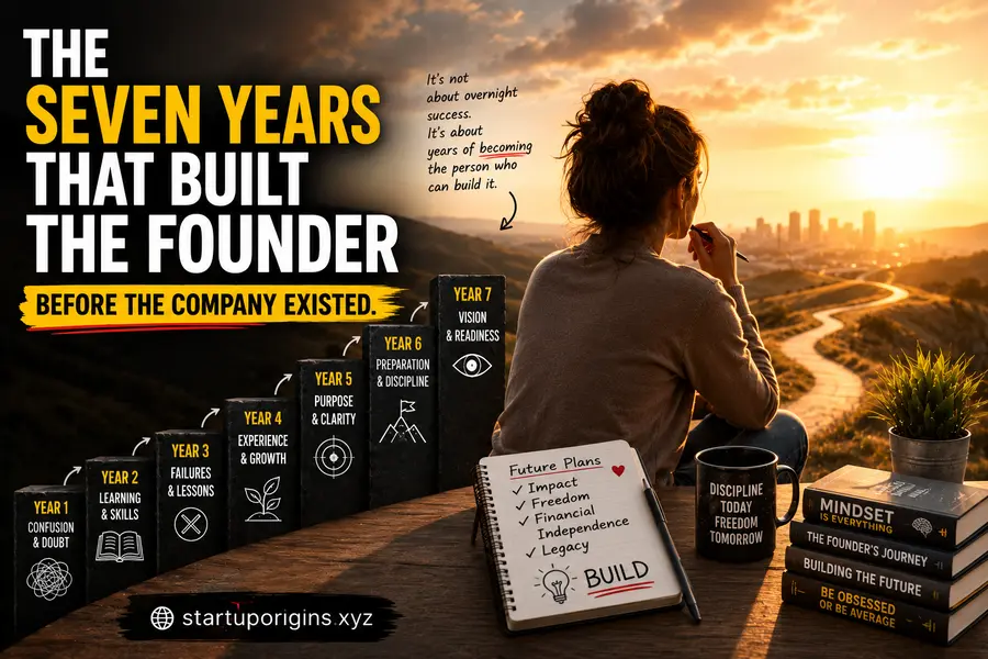 The Seven Years That Built the Founder Before the Company Existed