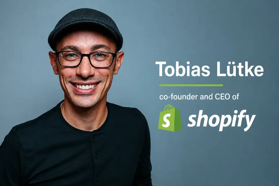 Tobias Lütke - co-founder and CEO of Shopify