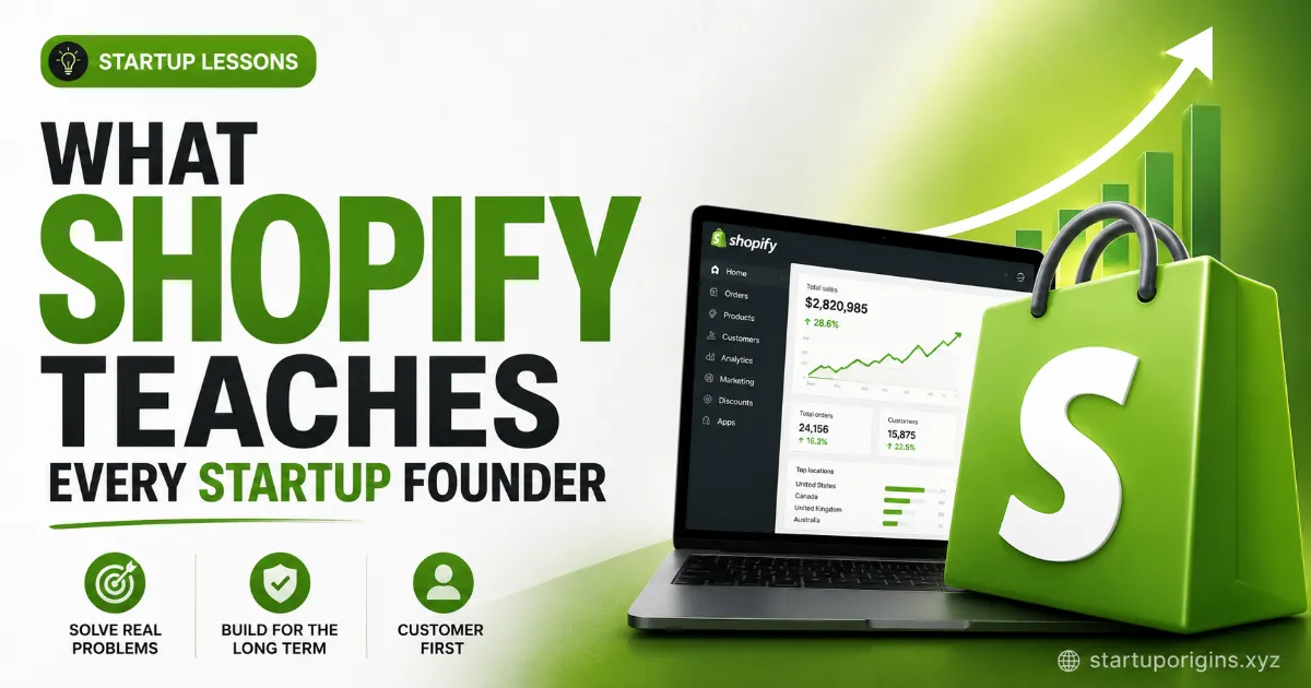 What Shopify Teaches Every Startup Founder