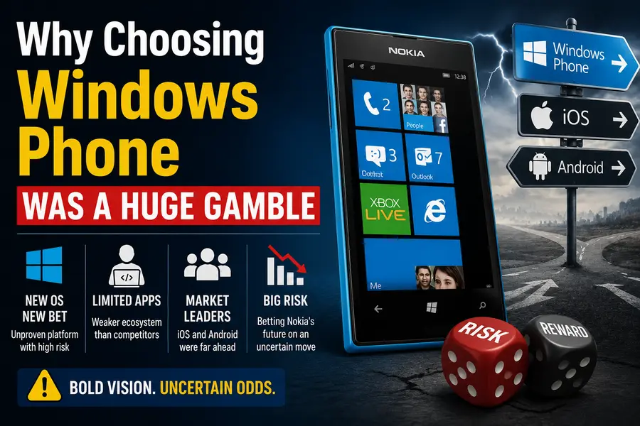 Why Choosing Windows Phone Was a Huge Gamble