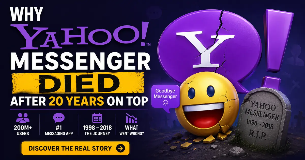 Why Yahoo Messenger Died After 20 Years on Top