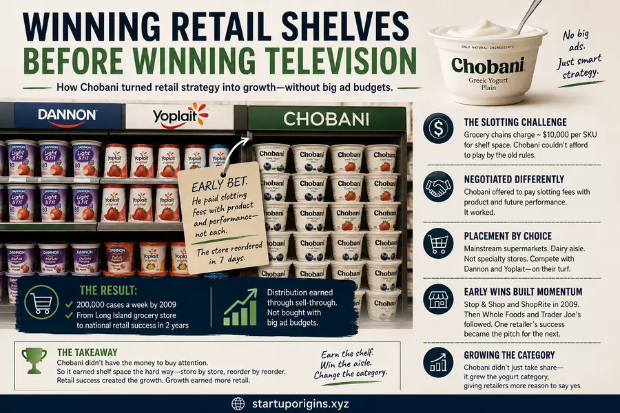 How Chobani Grew Without Big Advertising Budgets 3 Winning Retail Shelves Before Winning Television