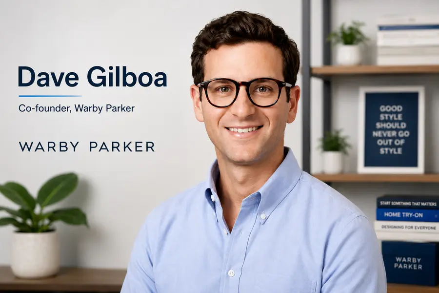 How Warby Parker Started by Selling Affordable Glasses Online 2 Dave Gilboa- Co-founder Warby Parker