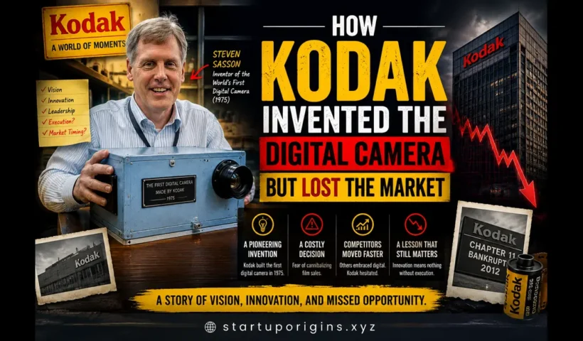 How Kodak Invented the Digital Camera but Lost the Market
