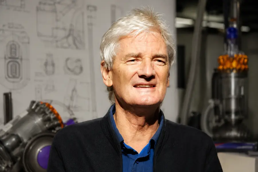 James Dyson the founder of Dyson