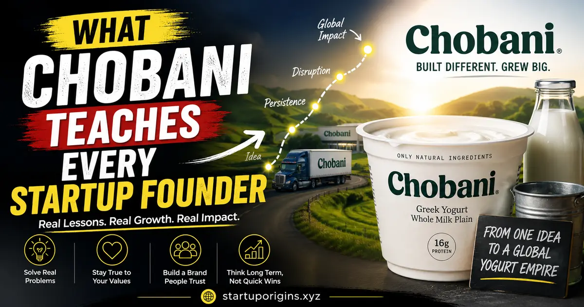 What Chobani Teaches Every Startup Founder 1 What Chobani Teaches Every Startup Founder