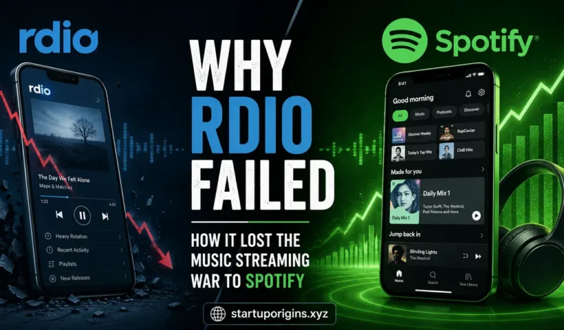 Why Rdio Failed: How It Lost the Music Streaming War to Spotify